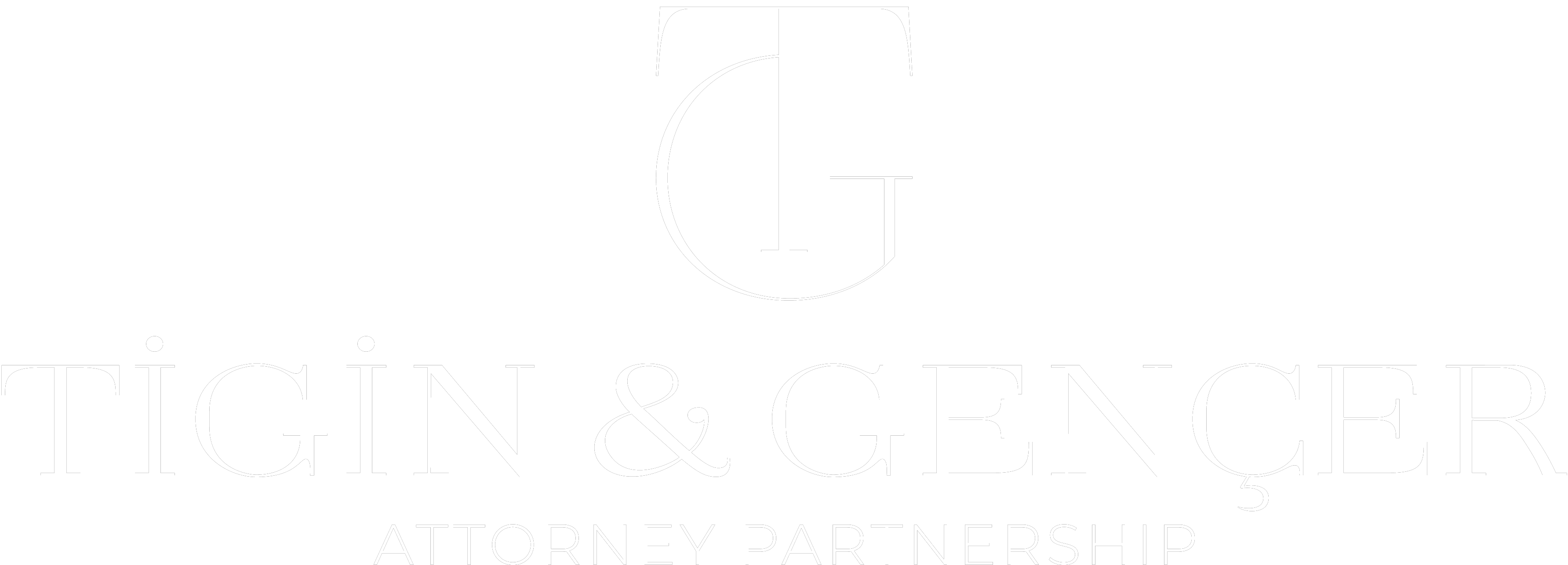 tigin gençer avukatlık logosu